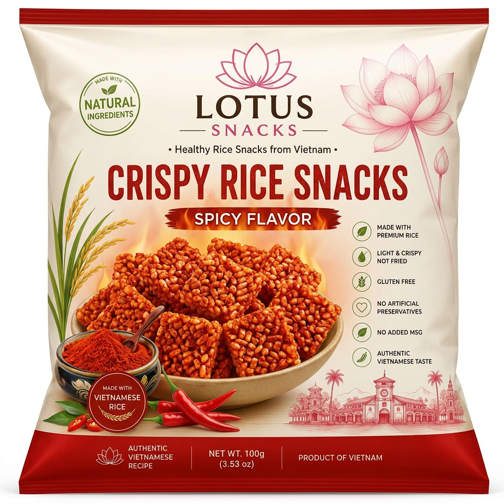 Crispy Rice — Spicy