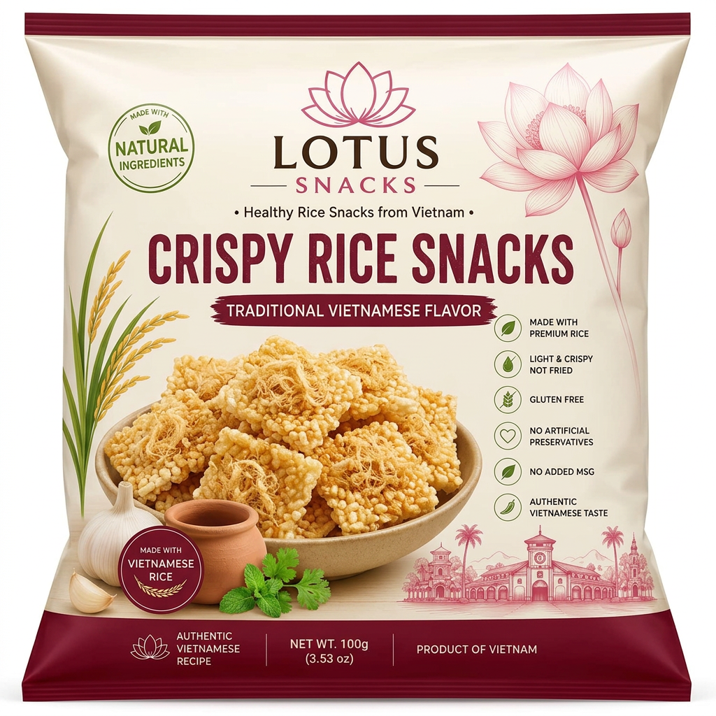 Crispy Rice — Traditional Vietnamese