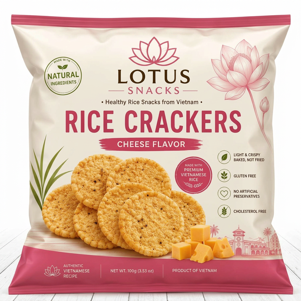 Rice Cracker — Cheese