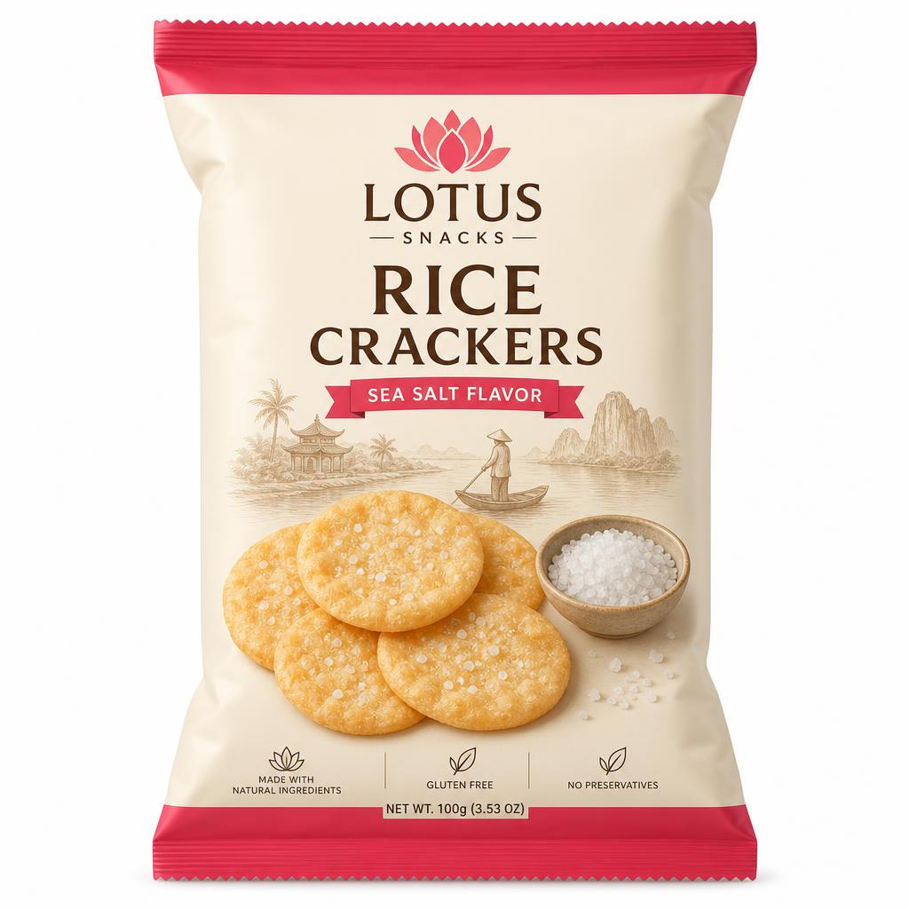 Rice Cracker — Sea Salt