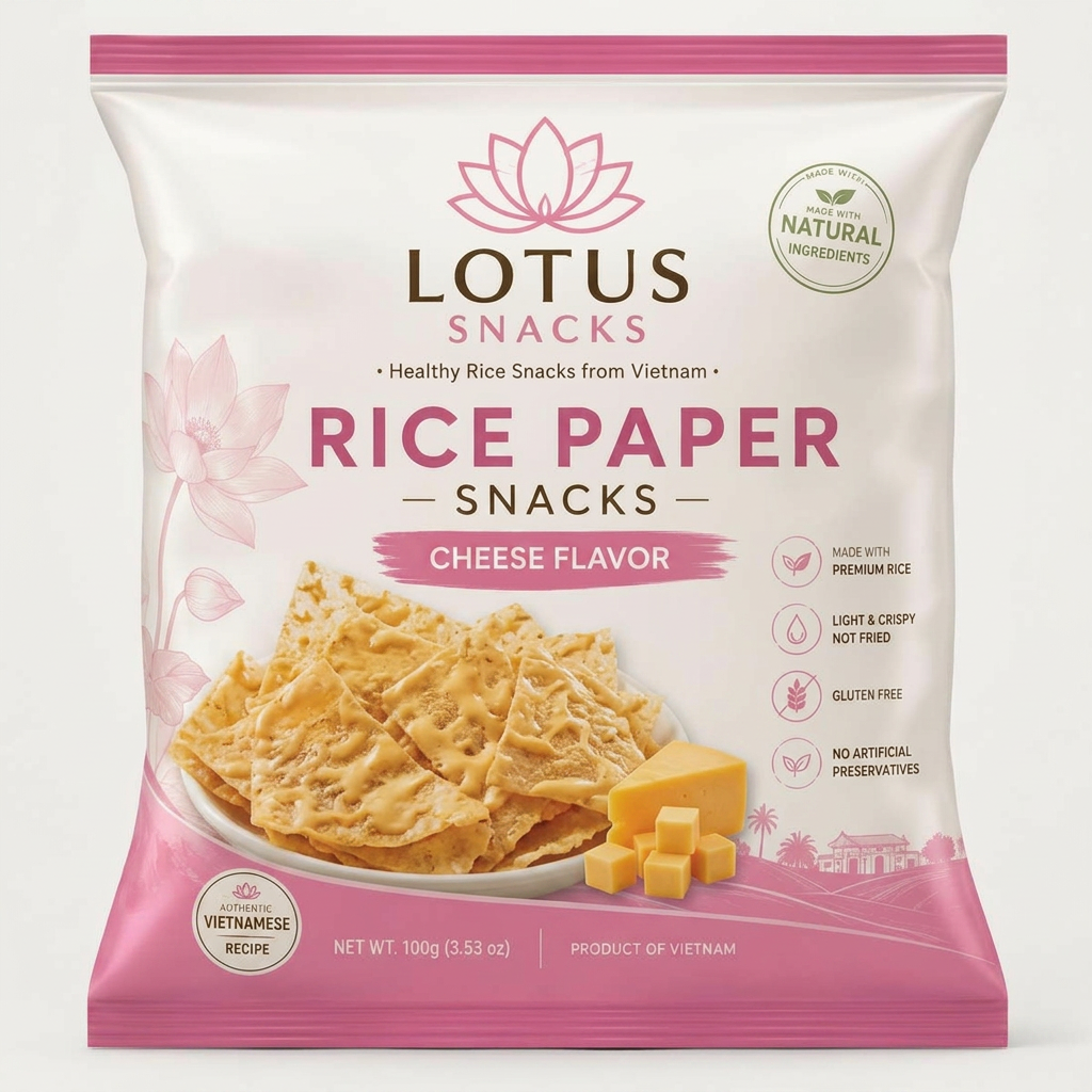 Rice Paper — Cheese